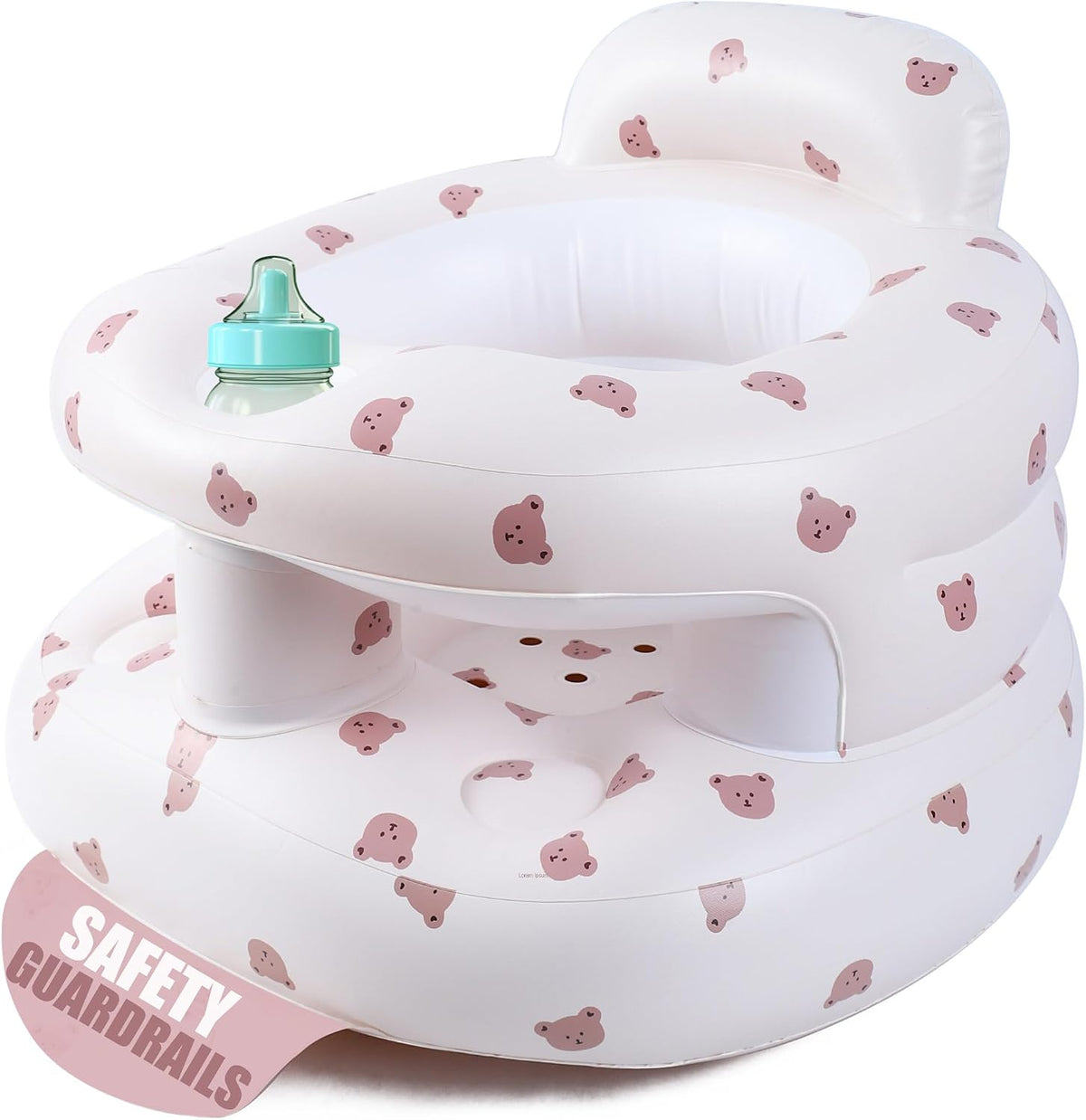 Upgraded Inflatable Baby Seat 3-36 Months, Baby Chair Sit Me Up Floor Seat