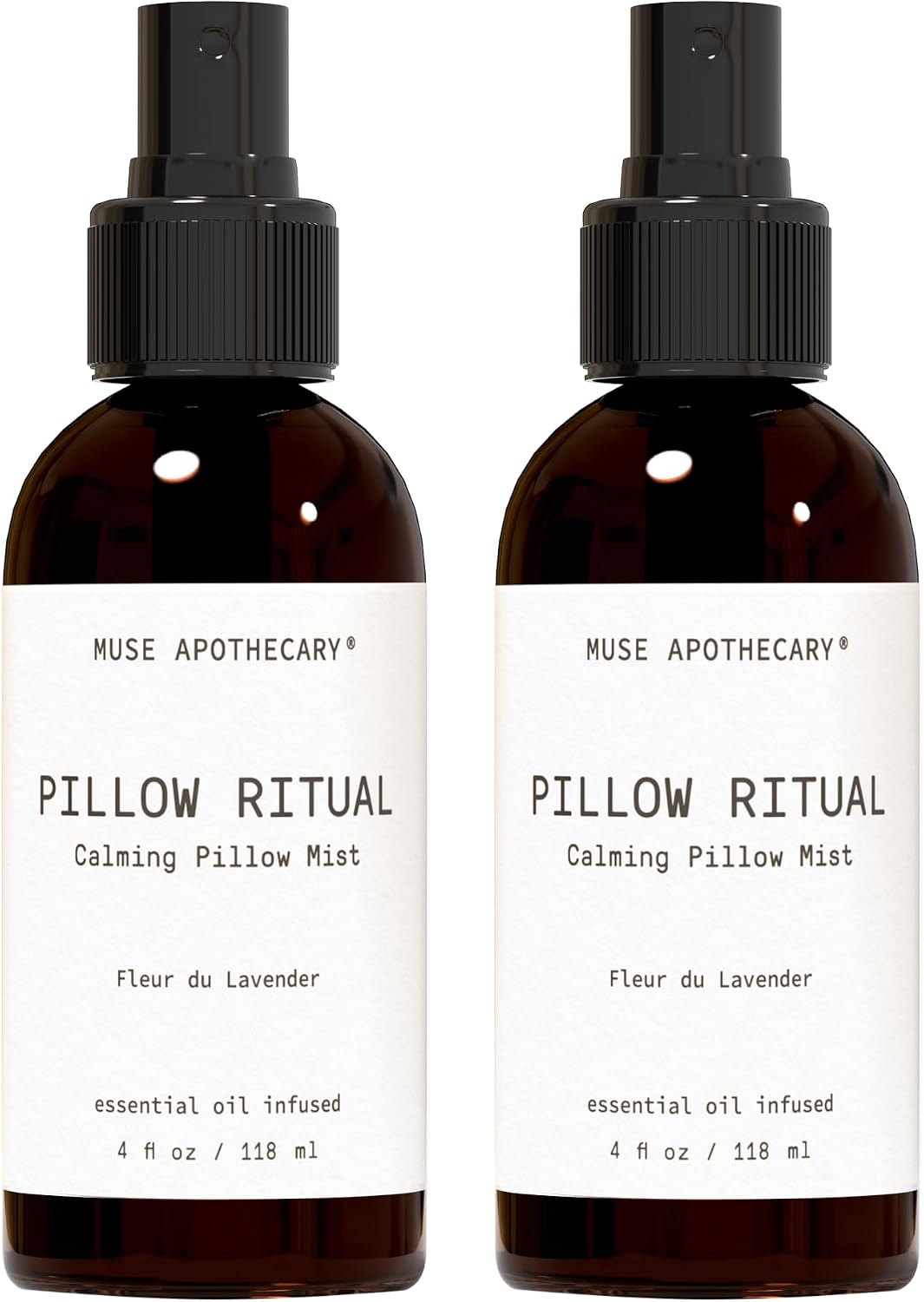 Muse Apothecary Linen Ritual - Aromatic, Soothing, and Relaxing Linen Spray for Bedding, Laundry and Fabric Spray Freshener - Infused with Aromatherapy Essential Oils - Lavender Serenity