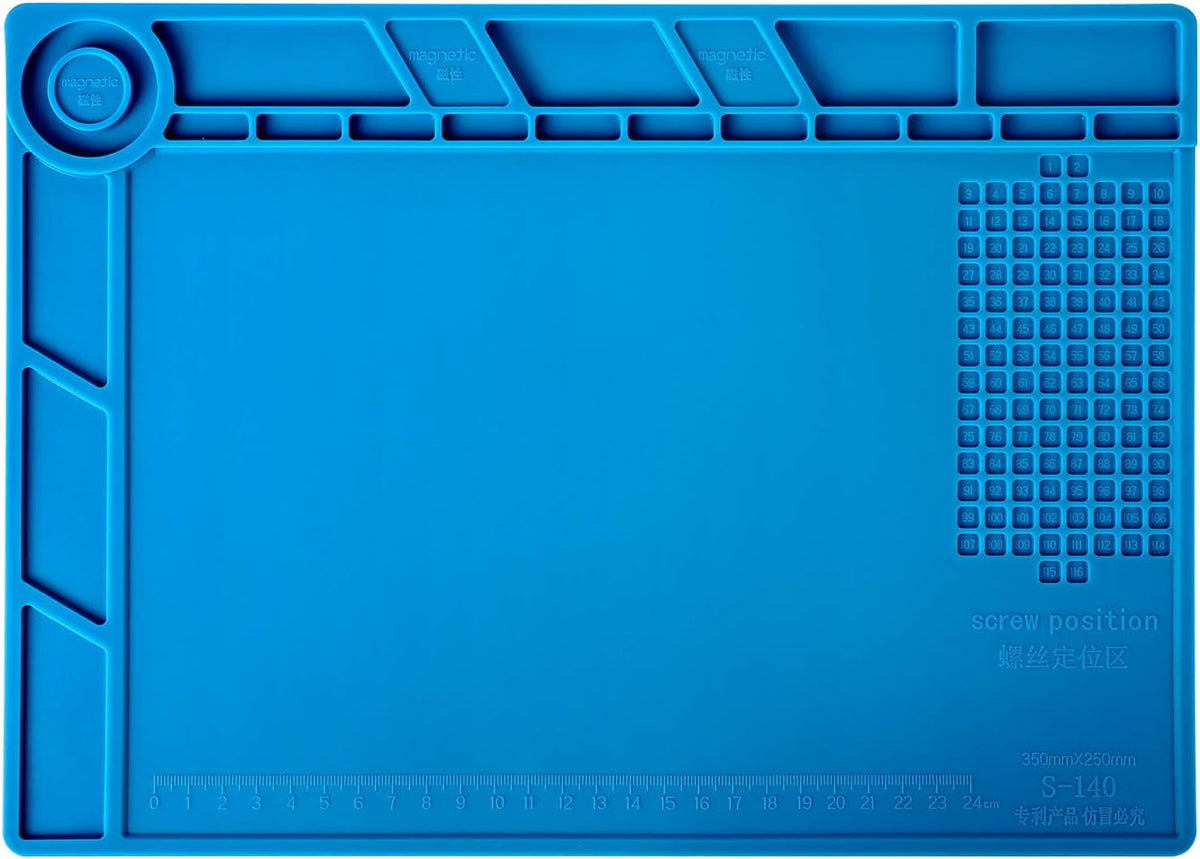 Kaisi S130 Insulation Silicone Soldering Mat Repair Mat, Silicone Work Mats