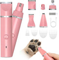 Veeconn 4 in 1 Dog Clippers Grooming Kit with Paw Hair Trimmer for Cat Pet