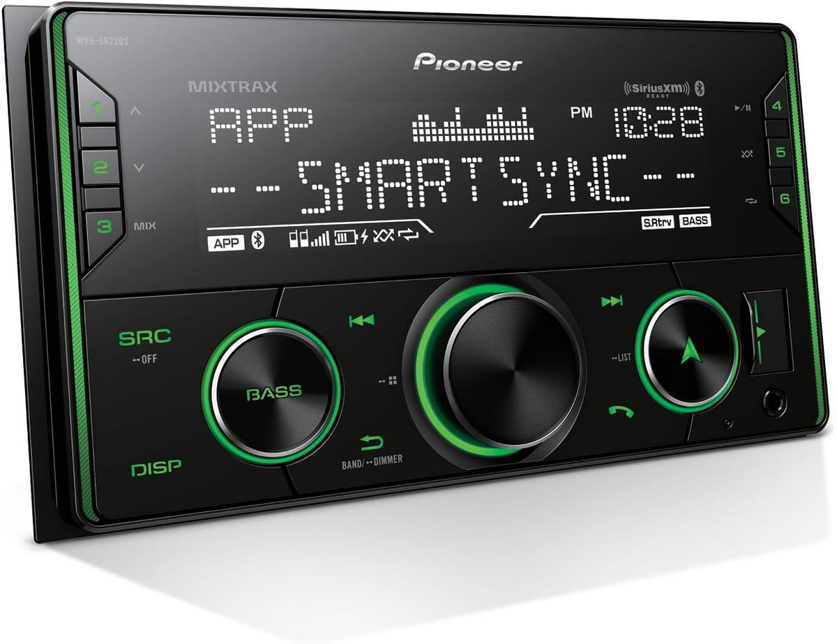 Pioneer MVH-S110BT 1-Din Digital Media Car Stereo with Bluetooth