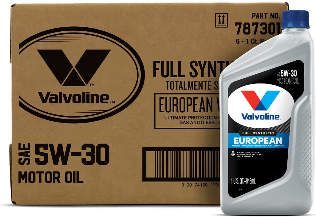 Valvoline Advanced Full Synthetic SAE 10W-30 Motor Oil 5 QT