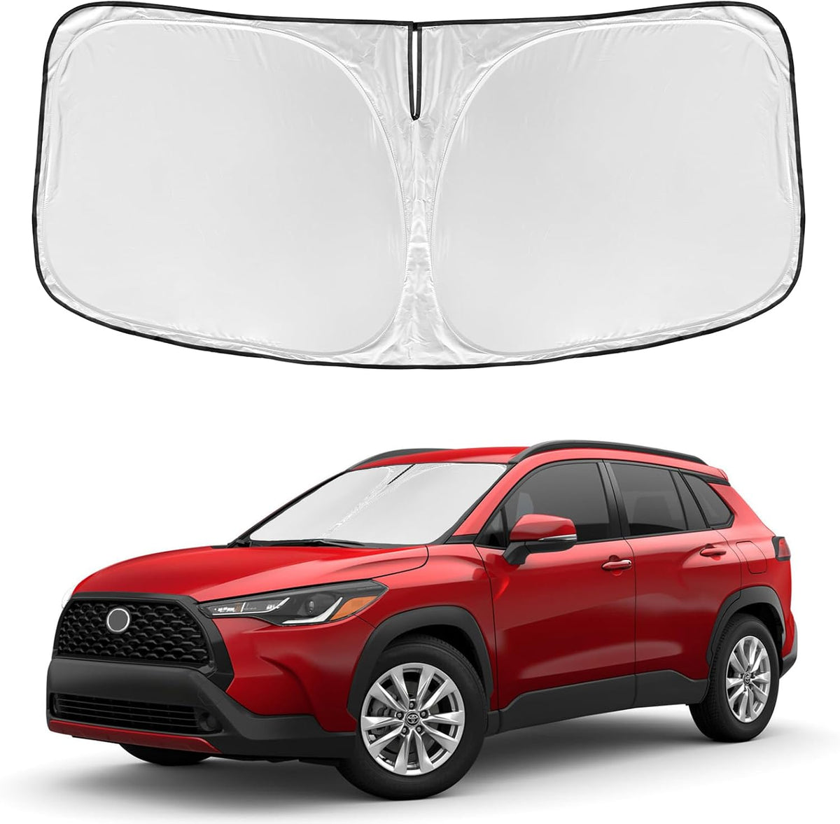 for Toyota Tacoma 2016-2024 2025 2026 Sun Shade Sunshade Windshield Cover