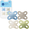 MAM Original Start Baby Pacifiers 0-3 Mths Skin Soft Silicone, 2 Pack