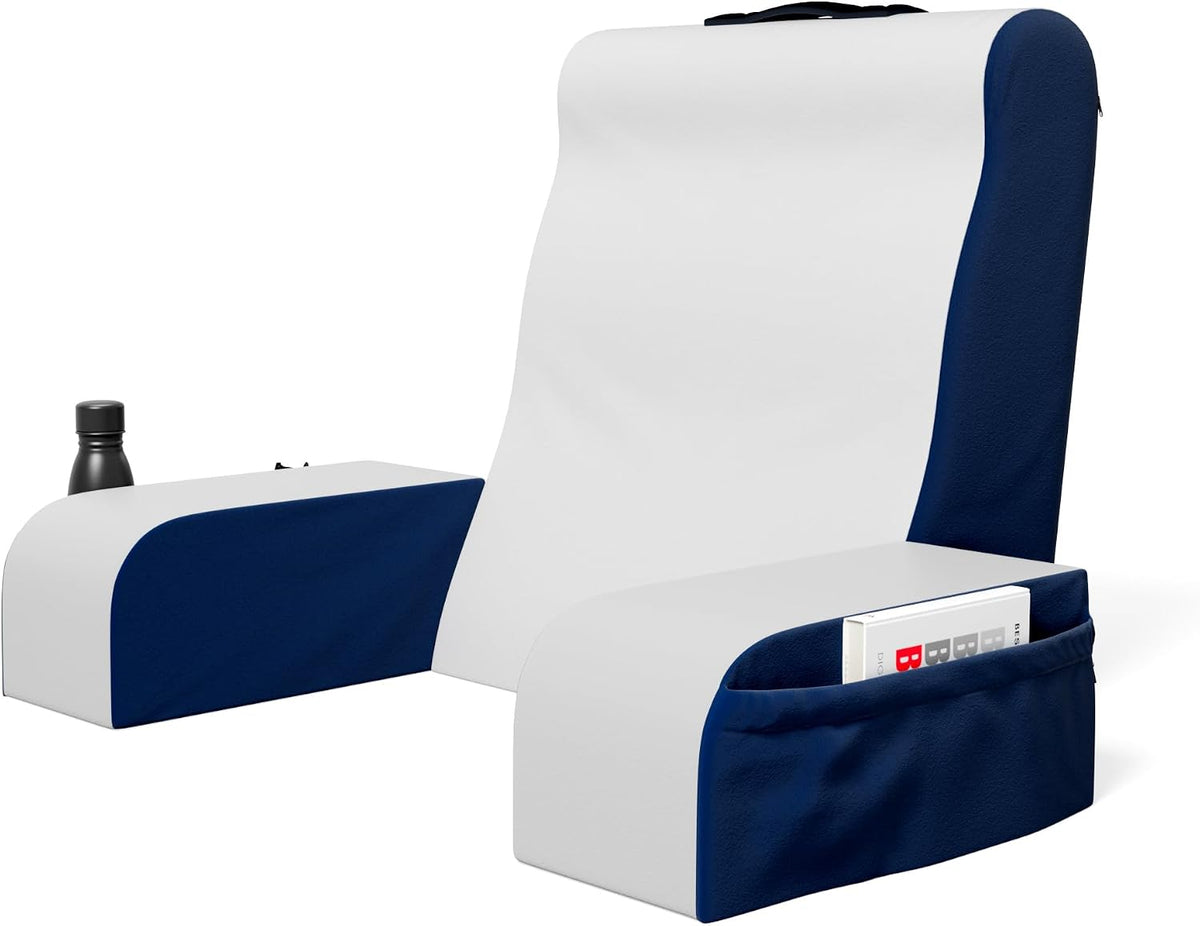 Kolbs Bed Wedge Pillow for Sleep Apnea, FSA Eligible Acid Reflux, and Back Pain Relief, with Chic Jacquard Cover - Headboard Wedges for Sleeping (Standard Width 7.5" Height)