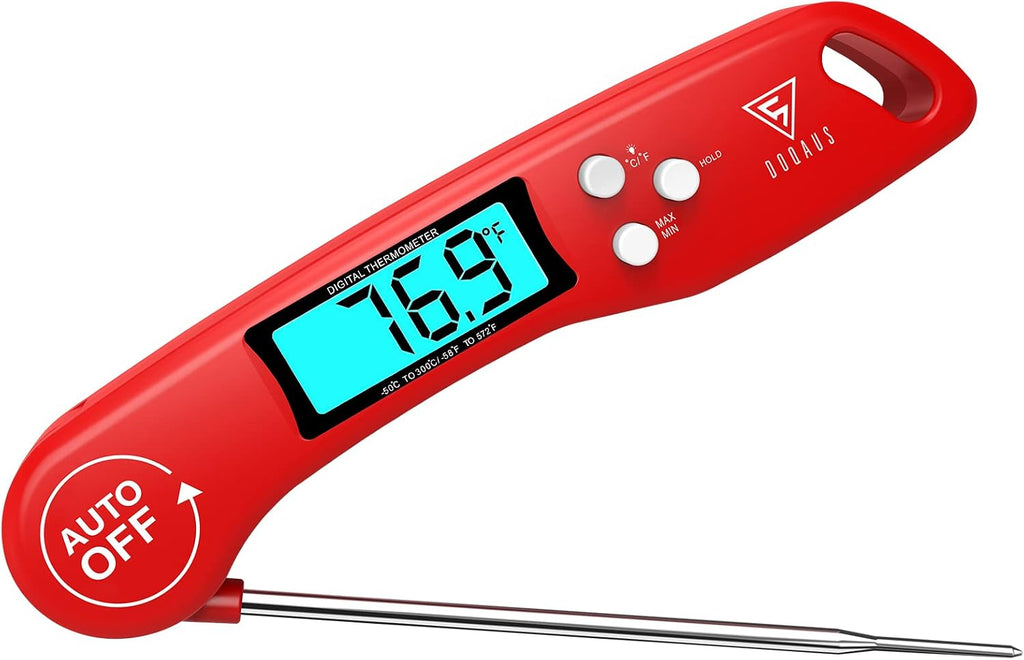 DOQAUS Meat Thermometer Digital – Instant Read Food Thermometer for Cooking