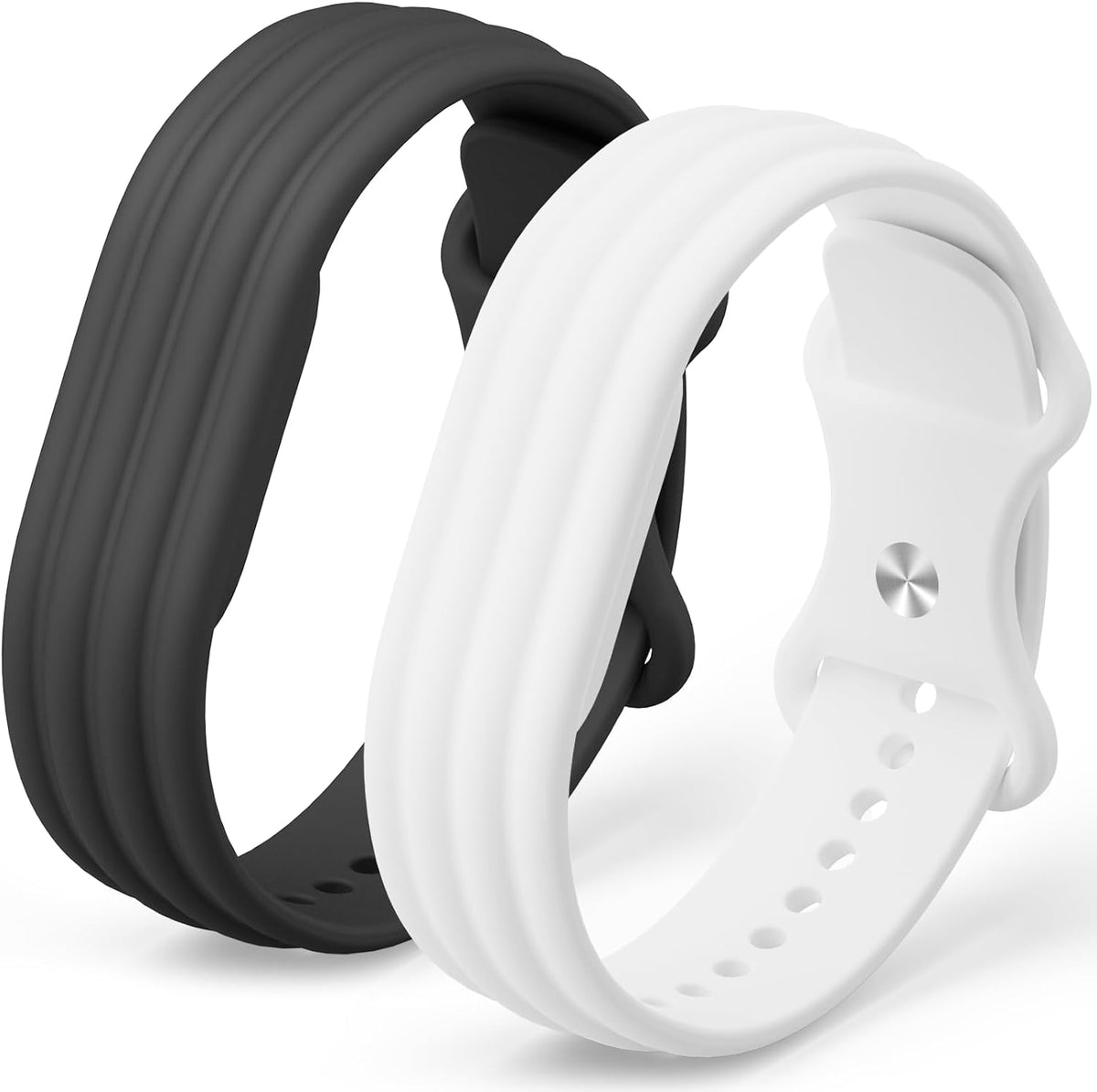 Compatible for Google Fitbit Air Band Silicone,Sweatproof & Water Resistant