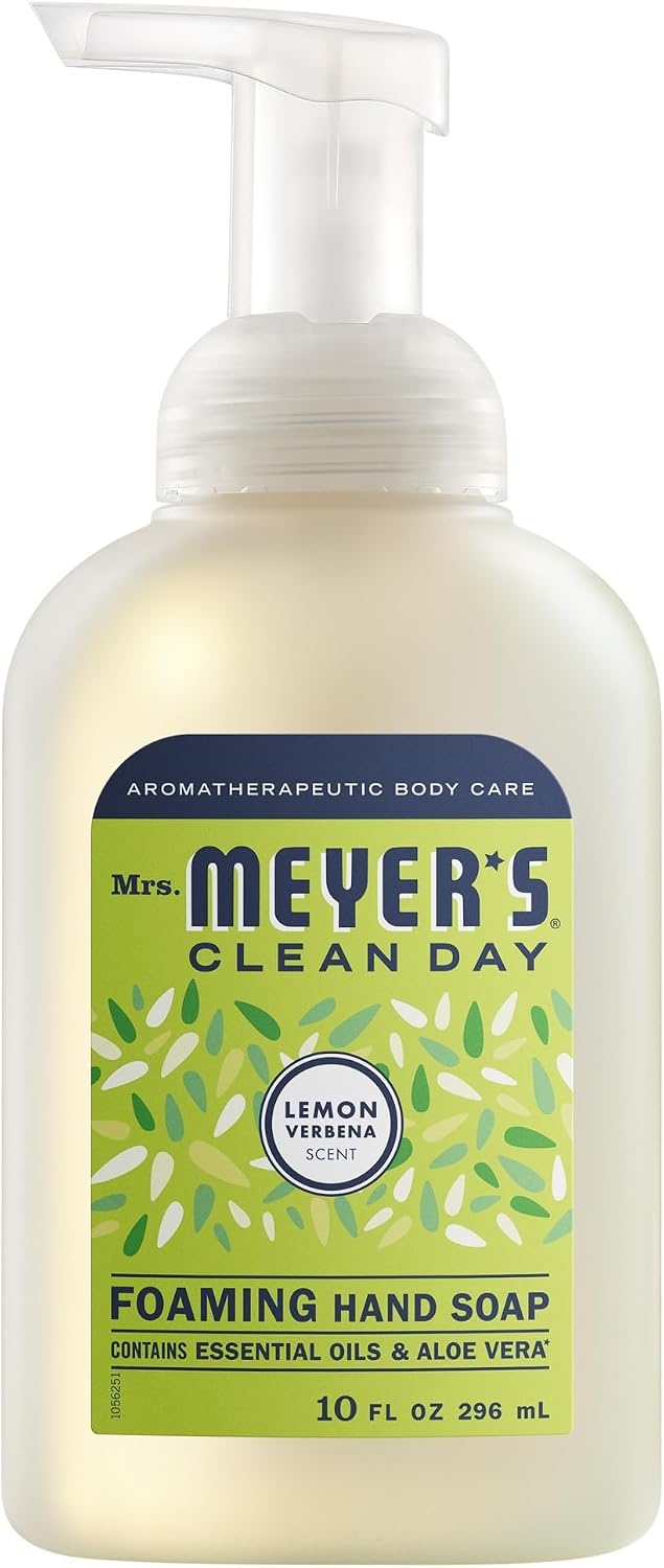 MRS. MEYER'S CLEAN DAY Foaming Hand Soap, Rainwater Scent, 10 fl oz