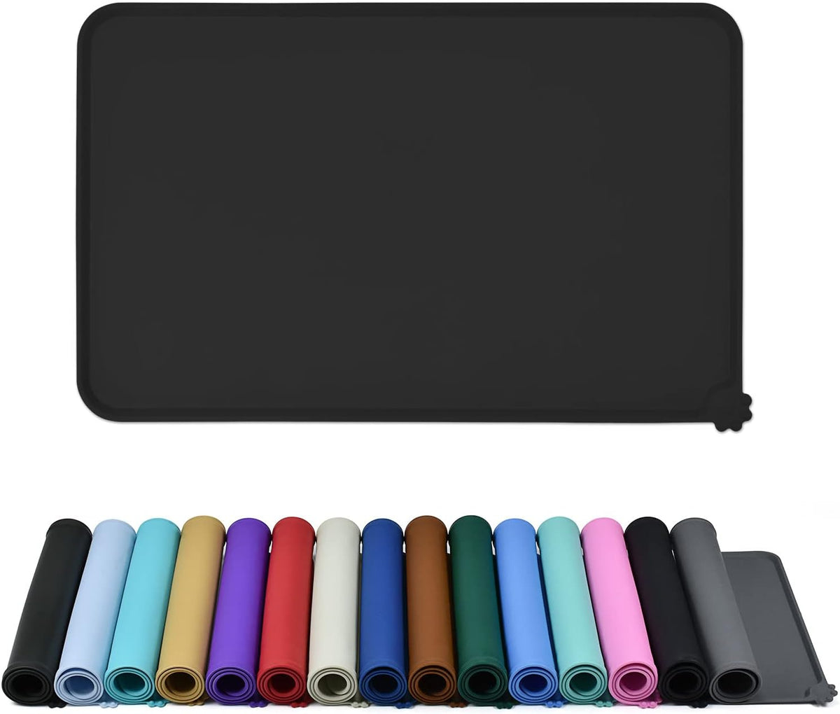 Reopet Silicone Pet Feeding Mat - Waterproof & Non-Slip Dog Cat Placemat