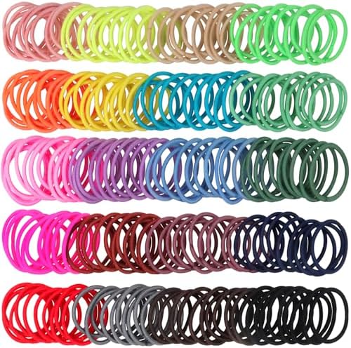 200PCS Small Hair Ties,Baby Hair Ties for Baby Girls Toddlers