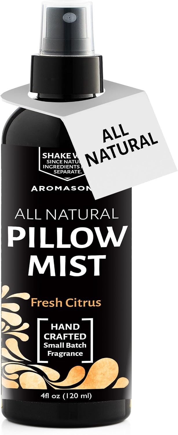 Aromasong Lavender Pillow Spray for Sleeping - All Natural Calming Linen & Bedtime Sleep Mist for Deep Sleep - Pillow Spray Aromatherapy with Botanical Essential Oils for Relaxing Stress