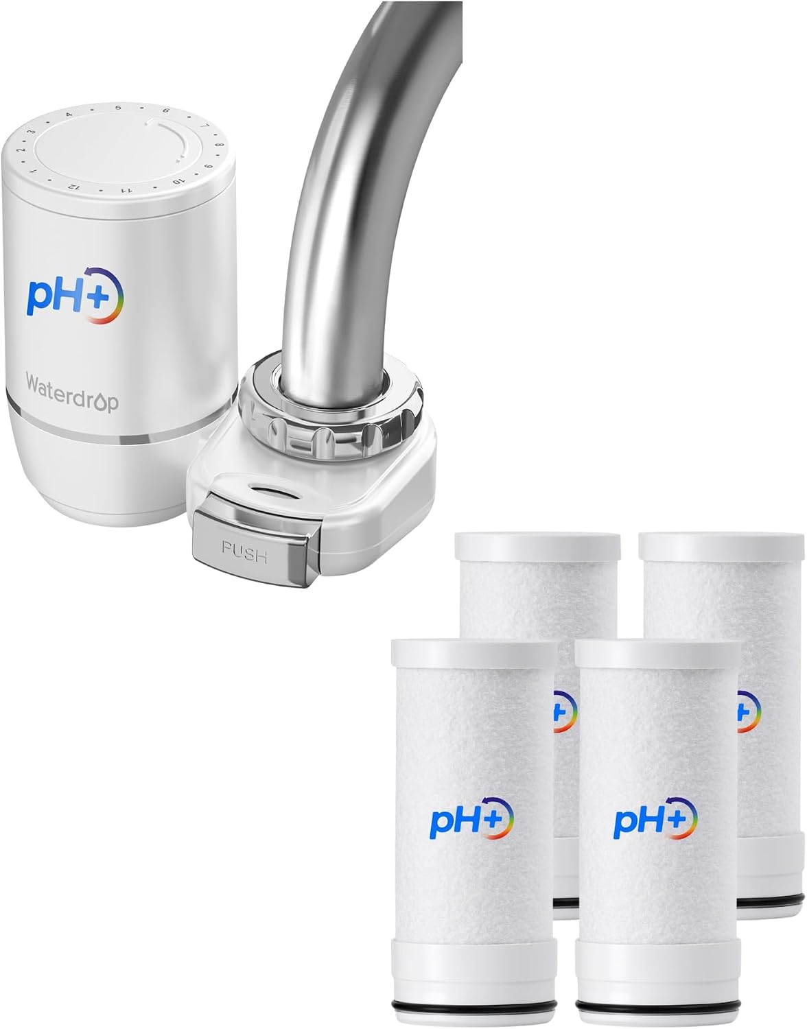 Waterdrop FC-01 Water Filter for Sink Faucet, 320 Gallons