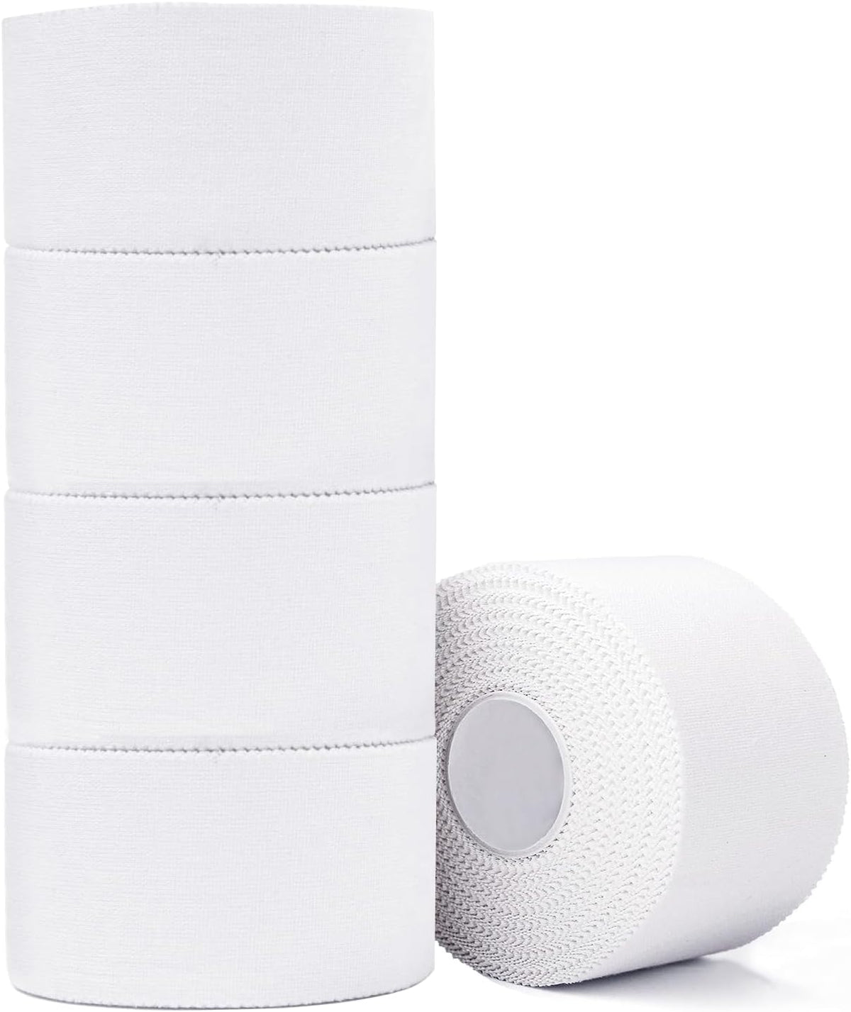 ADMITRY Athletic Tape,5 Pack White Sports Tape