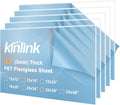 KINLINK 24x36 Plexiglass Sheets 1/8 inch Thick, 3mm Clear PET Plastic Sheet for DIY Project, Craft, Table top, Picture Frame, Acrylic Sign and Wedding Invitation 2 Pack