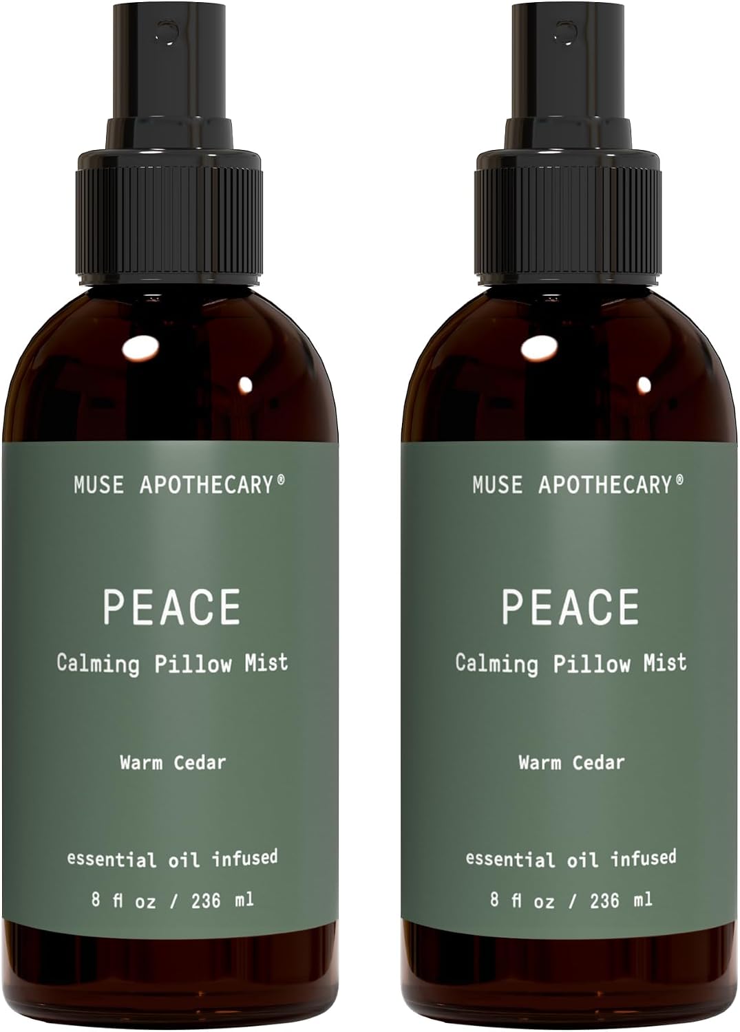 Muse Apothecary Linen Ritual - Aromatic, Soothing, and Relaxing Linen Spray for Bedding, Laundry and Fabric Spray Freshener - Infused with Aromatherapy Essential Oils - Lavender Serenity