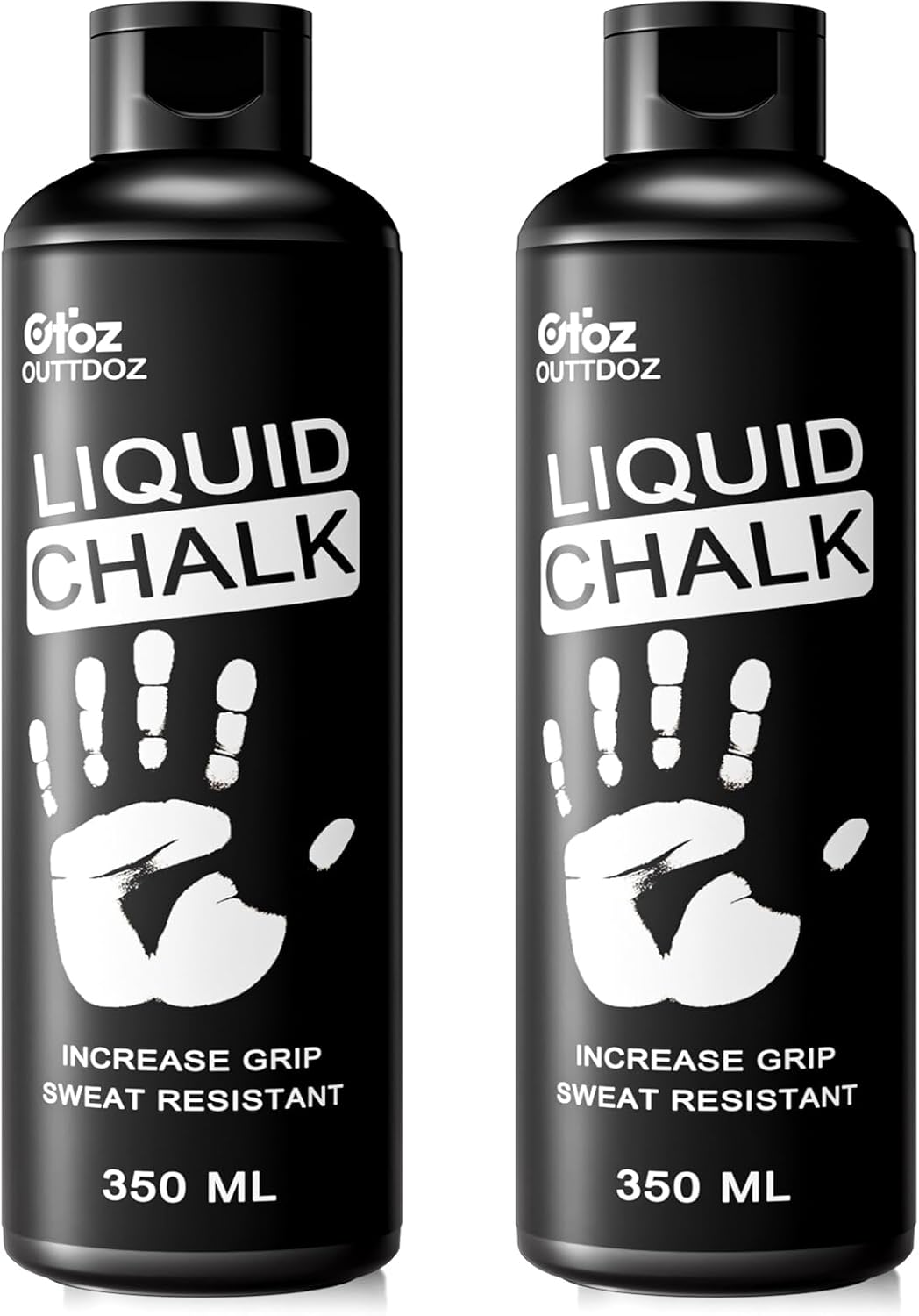 Liquid Chalk 2 oz & 12 oz, Mess-Free Gym Chalk for Lifting