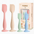 4-Pack Diaper Cream Spatula with Case, Soft Diaper Rash Cream Applicator