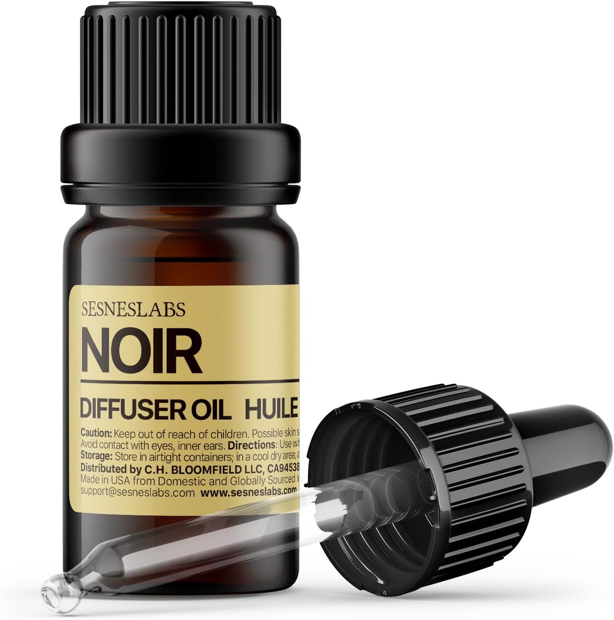 sesneslabs Santal Diffuser Oil, Niche Scent, Amber Coco Vanilla Cedar Sandalwood Musk Essential Oils Blend for Ultrasonic Diffuser Scent Projects(.33 oz/10 ml)
