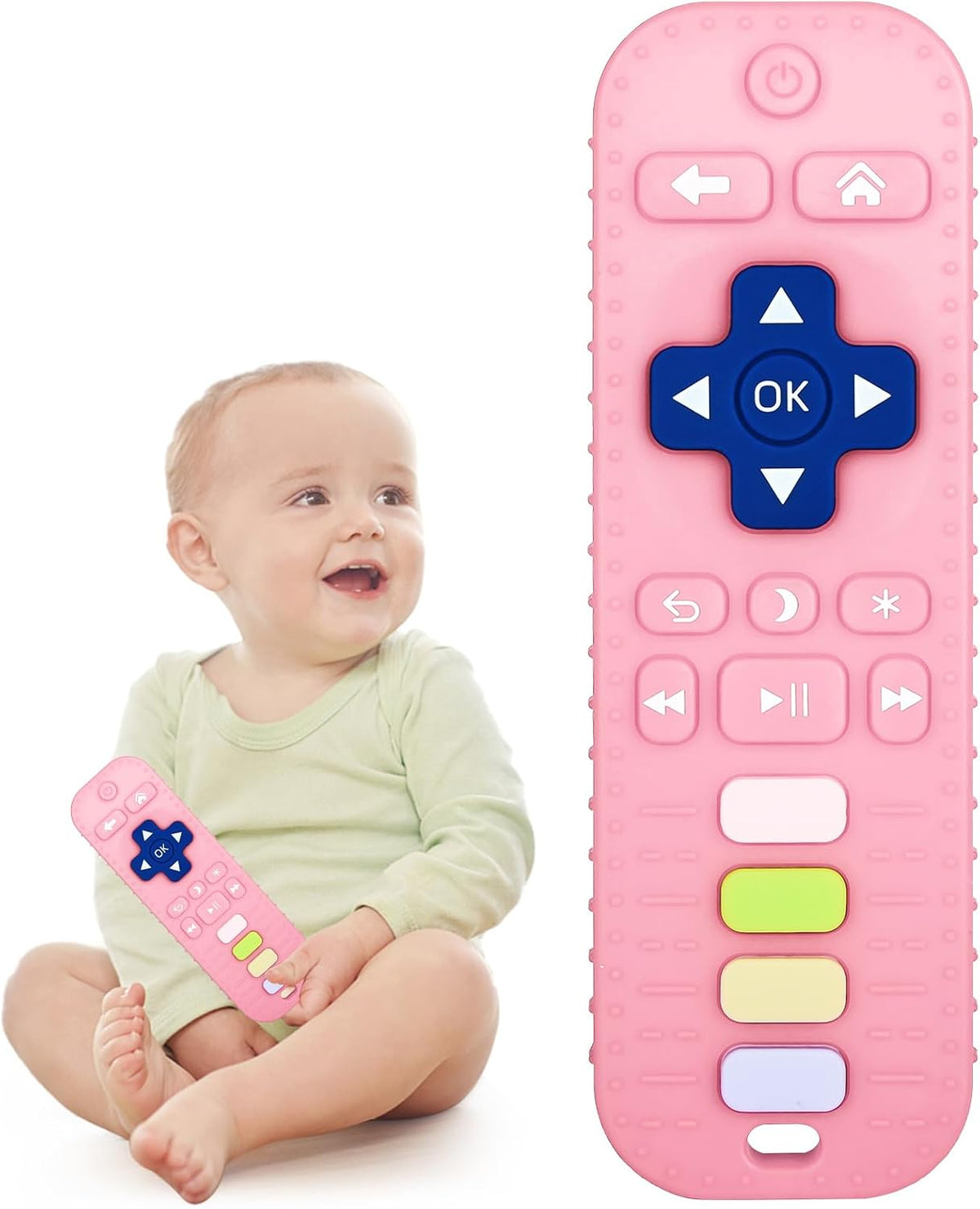 Chuya Baby Teether Toy Chew Toys for Babies 3-24 Months