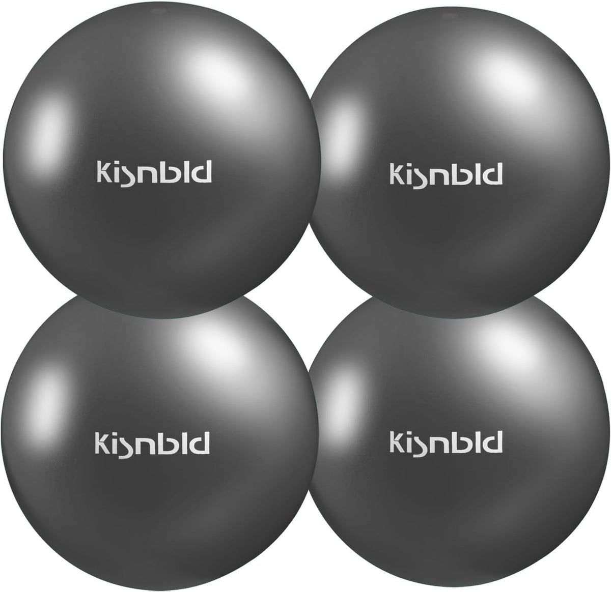 kisnbld 9 Inch Pilates Ball, Small Exercise Ball for Core &Physical Therapy