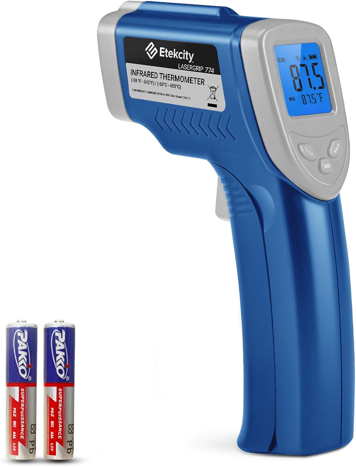 Etekcity Infrared Thermometer Laser Temperature Gun 774