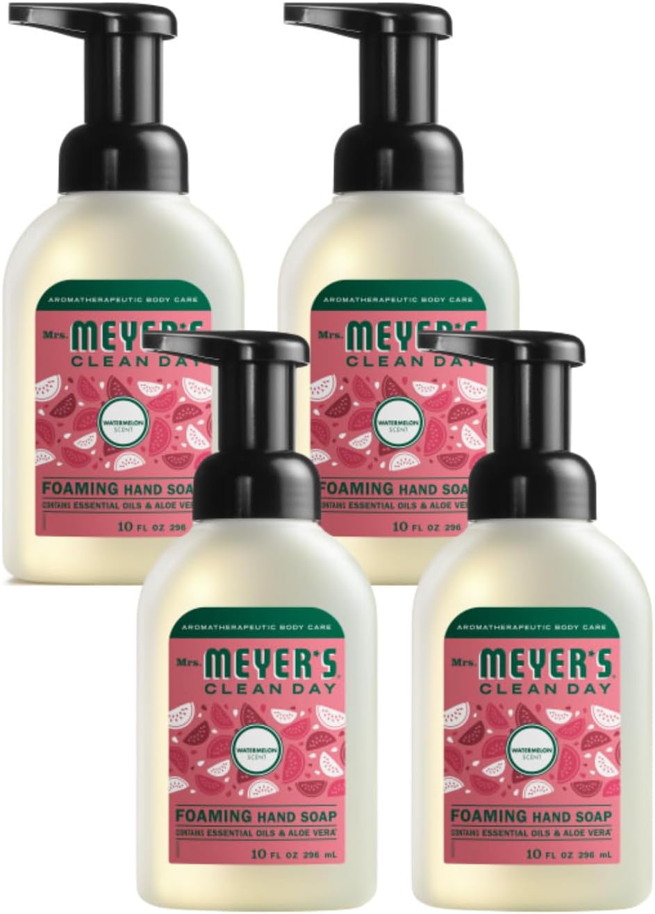 MRS. MEYER'S CLEAN DAY Foaming Hand Soap, Rainwater Scent, 10 fl oz