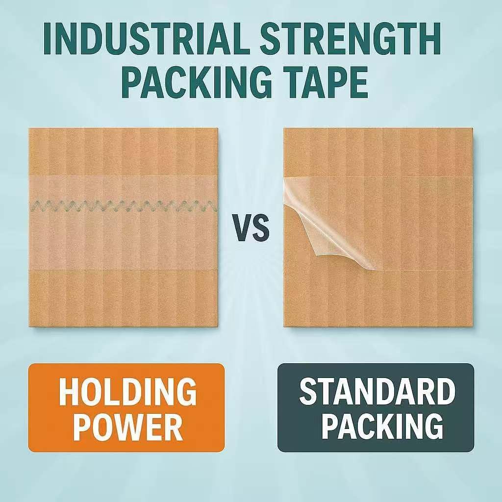 Clear Packing Tape, 6 Rolls 1.88inches Wide, 65 Yards Per Roll, 390 Total Yards Tape for Shipping Packaging Moving Sealing, Thicker Clear Packing Tape, (2.7Mil x 1.88" x 65Yds)