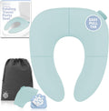 Jool Baby Folding Travel Potty Training Seat – Easy-Remove Pull Tab (Aqua)