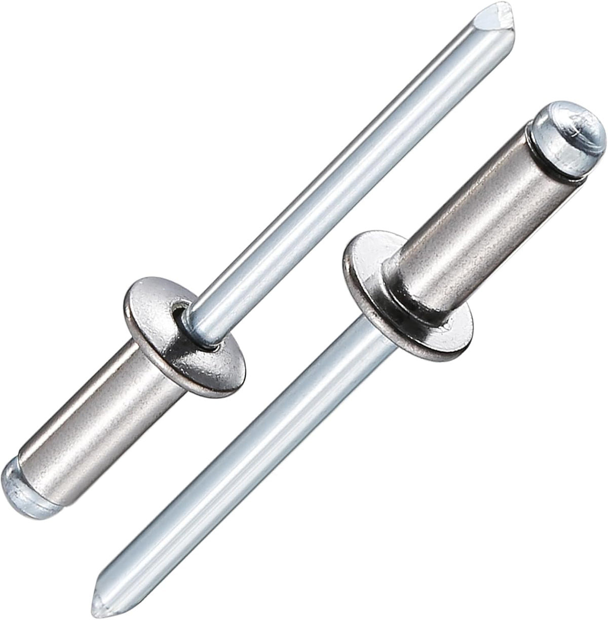 Wensilon (250Pcs) 3/16"x1/2" Aluminum blind pro Rivets,Aluminum Grip and Steel Mandrel