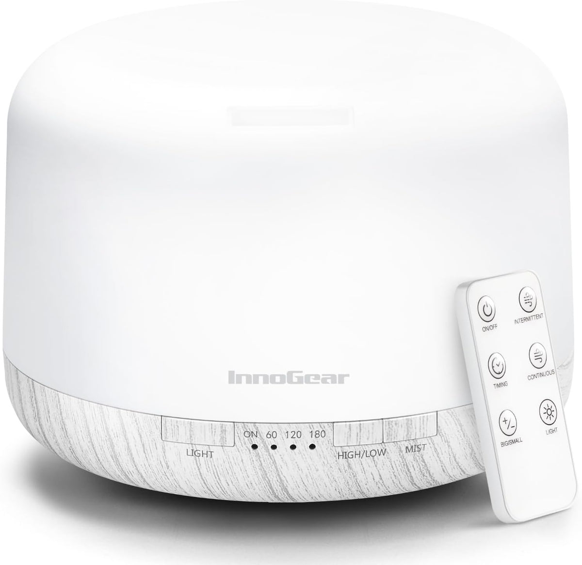InnoGear 500ml Essential Oil Diffuser for Home Cool Mist Humidifier, Yellow
