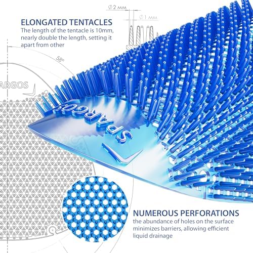 Spargos Urinal Screen Deodorizer, 24 Pack Blue Cakes