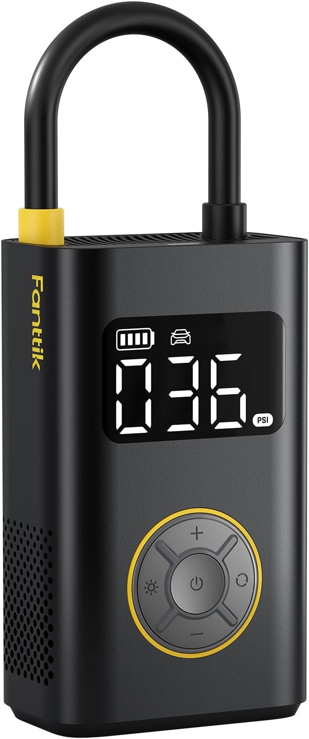 Fanttik X9 Pro Portable Tire Inflator for Compact Car, 1Min Fast Inflate