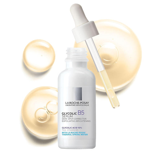 La Roche-Posay Glycolic Acid Dark Spot Serum with Vitamin B5, 1oz