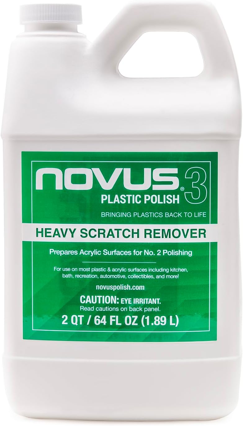 NOVUS 7030 | Fine Scratch Remover #2 | 8 Ounce Bottle