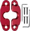 Upgraded Aluminum Alloy Sun Visor Repair Kit for Jeep, Veharvim Heavy Duty Sun Visor Clip Compatible with Jeep Wrangler JK 2018/ JL/Wrangler 2018-2023/ Gladiator 2020-2023