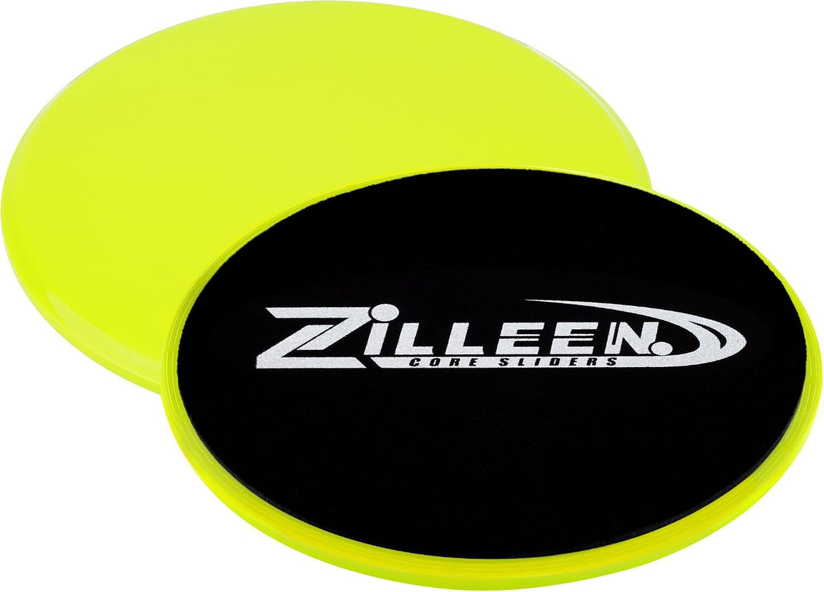 ZILLEEN Exercise Sliders for Working Out Pilates Fitness Discs 2pcs
