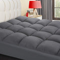 COONP Queen Mattress Topper, Cotton Extra Thick Pillow Top Mattress Pad