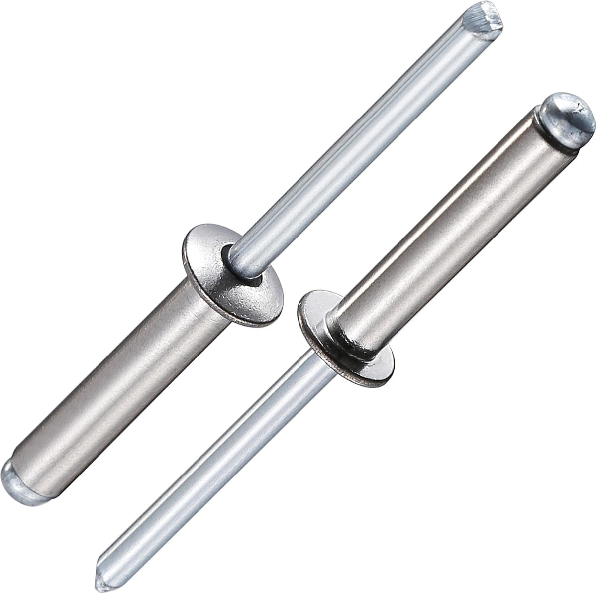 Wensilon (250Pcs) 3/16"x1/2" Aluminum blind pro Rivets,Aluminum Grip and Steel Mandrel