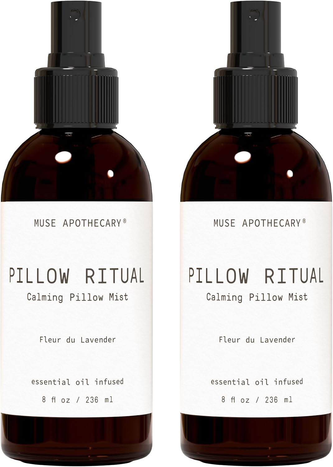 Muse Apothecary Linen Ritual - Aromatic, Soothing, and Relaxing Linen Spray for Bedding, Laundry and Fabric Spray Freshener - Infused with Aromatherapy Essential Oils - Lavender Serenity