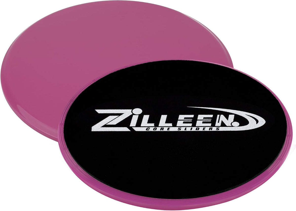 ZILLEEN Exercise Sliders for Working Out Pilates Fitness Discs 2pcs