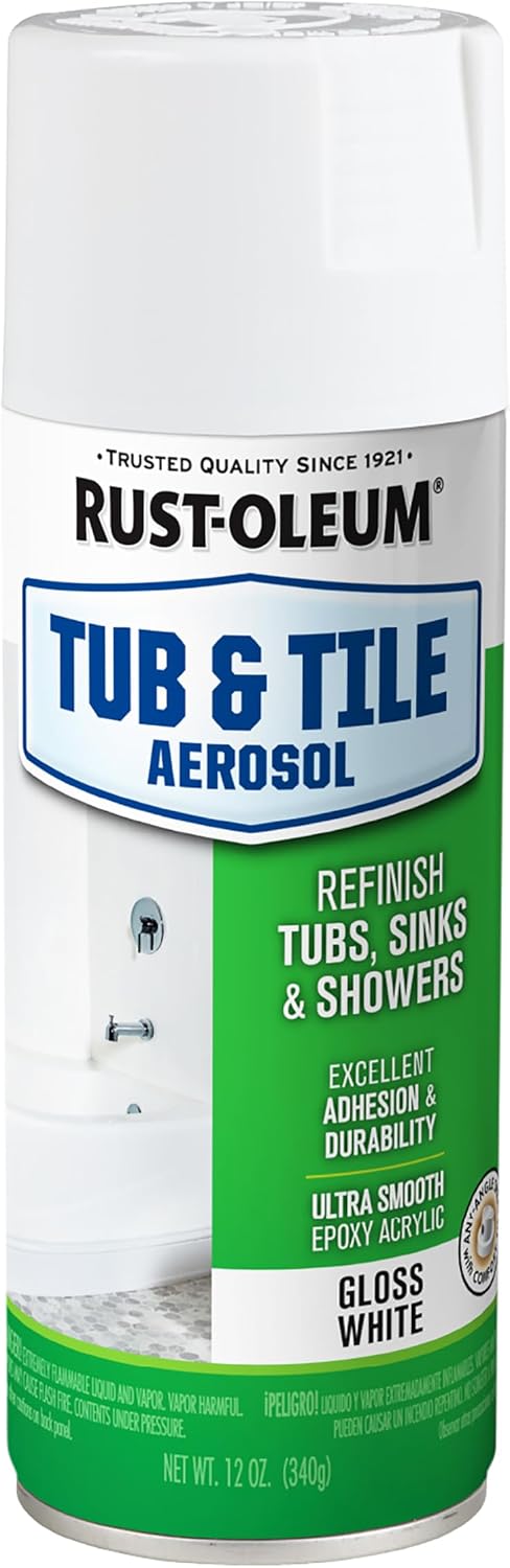 Rust-Oleum Tub & Tile White Spray Paint