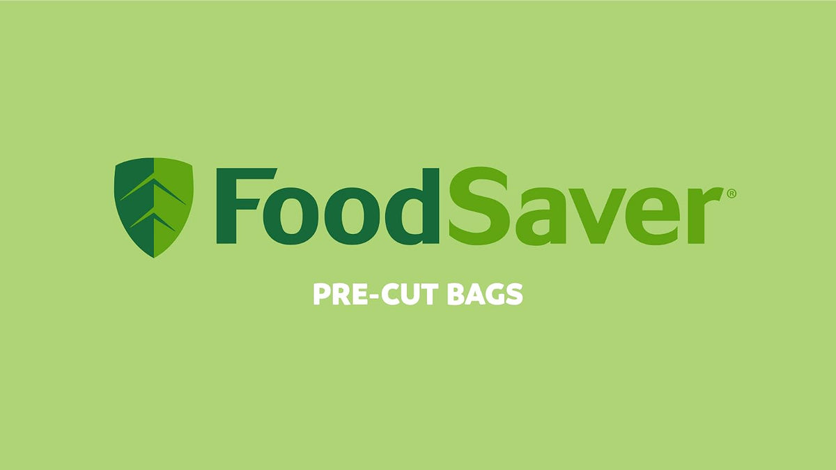 FoodSaver Quart Pre-Cut Vacuum Seal Bags, Easy Use Vacuum Storage Bags, Align to Seal and Tear to Open Vacuum Sealer Storage Bags, 43 Pack