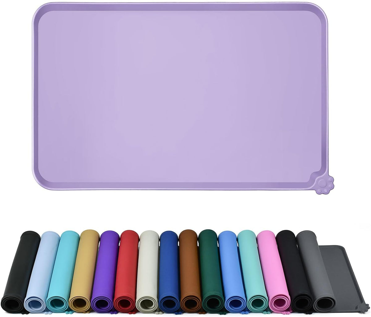 Reopet Silicone Pet Feeding Mat - Waterproof & Non-Slip Dog Cat Placemat