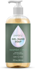 Puracy Organic Hand Soap, Professional Hand Washers We've All Become, Moisturizing Natural Gel Hand Wash Soap, Liquid Hand Soap Refills for Soft Skin (Refill Lavender & Vanilla, 48 Ounce)