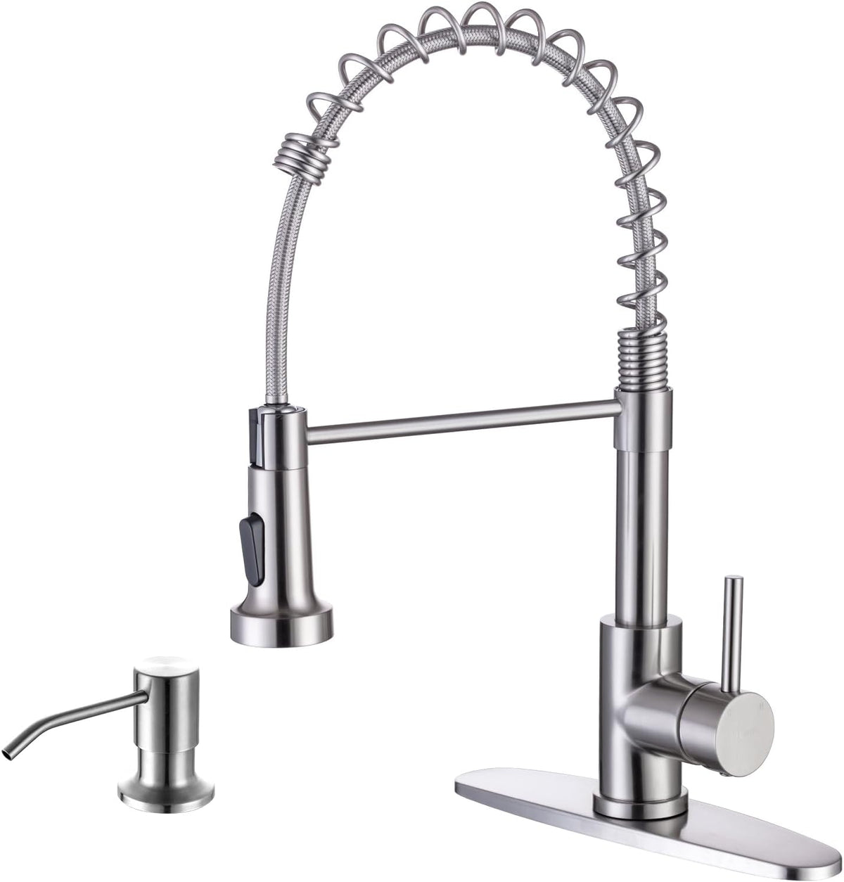WEWE Drinking Water Faucet for RO System and Bar Sink, Brushed Nickel