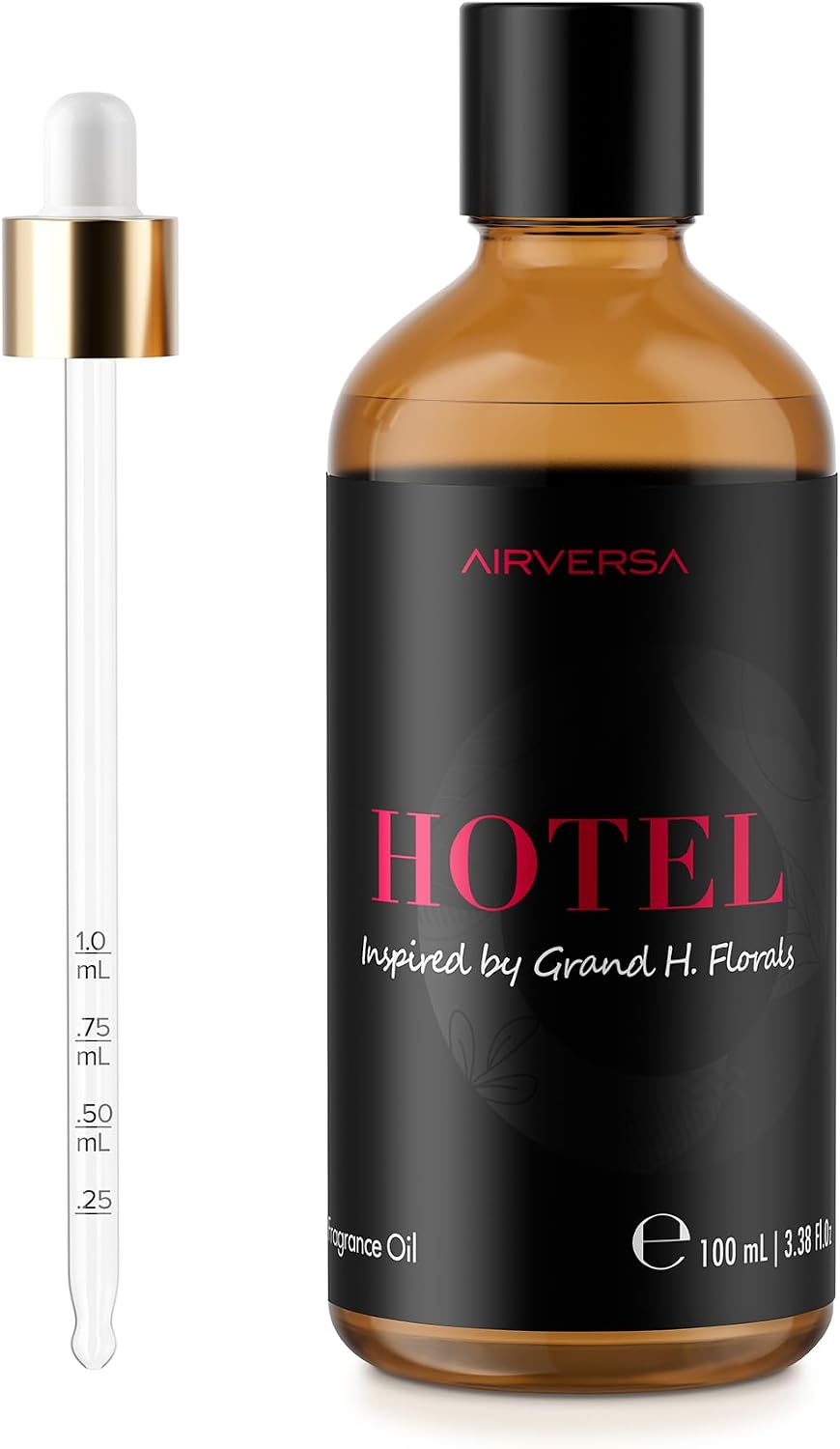 Airversa Fragrane Oil for Diffusers, Inspired by Ritz-C. 3.38 Fl Oz|100 mL