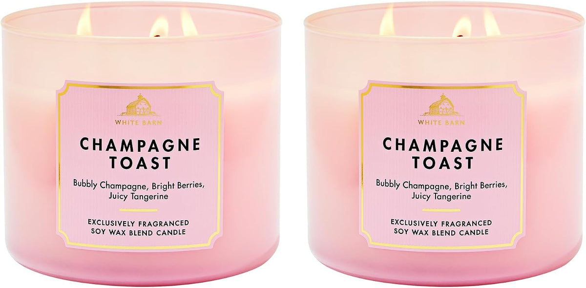 Bath & Body Works Eucalyptus Spearmint 3-Wick Candle - Scented Candle for At-Home Use - Long-Lasting, Room-Filling Fragrance - High Fragrance Oil Concentration - Soy Wax Blend