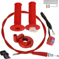 HIAORS 7/8" 22mm Twist Throttle Cable Handle Kit for Predator 196cc 212cc 6.5hp Coleman CT200U CT200U-EX BT200X Baja Warrior MB200 79cc 100cc CT100U CC100X Doodle Bug DB30 Motovox Mini Bike Go Kart