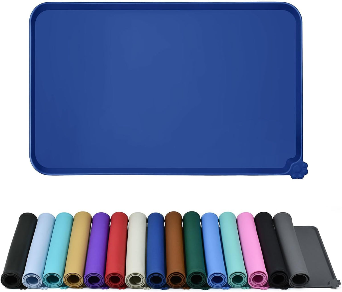 Reopet Silicone Pet Feeding Mat - Waterproof & Non-Slip Dog Cat Placemat