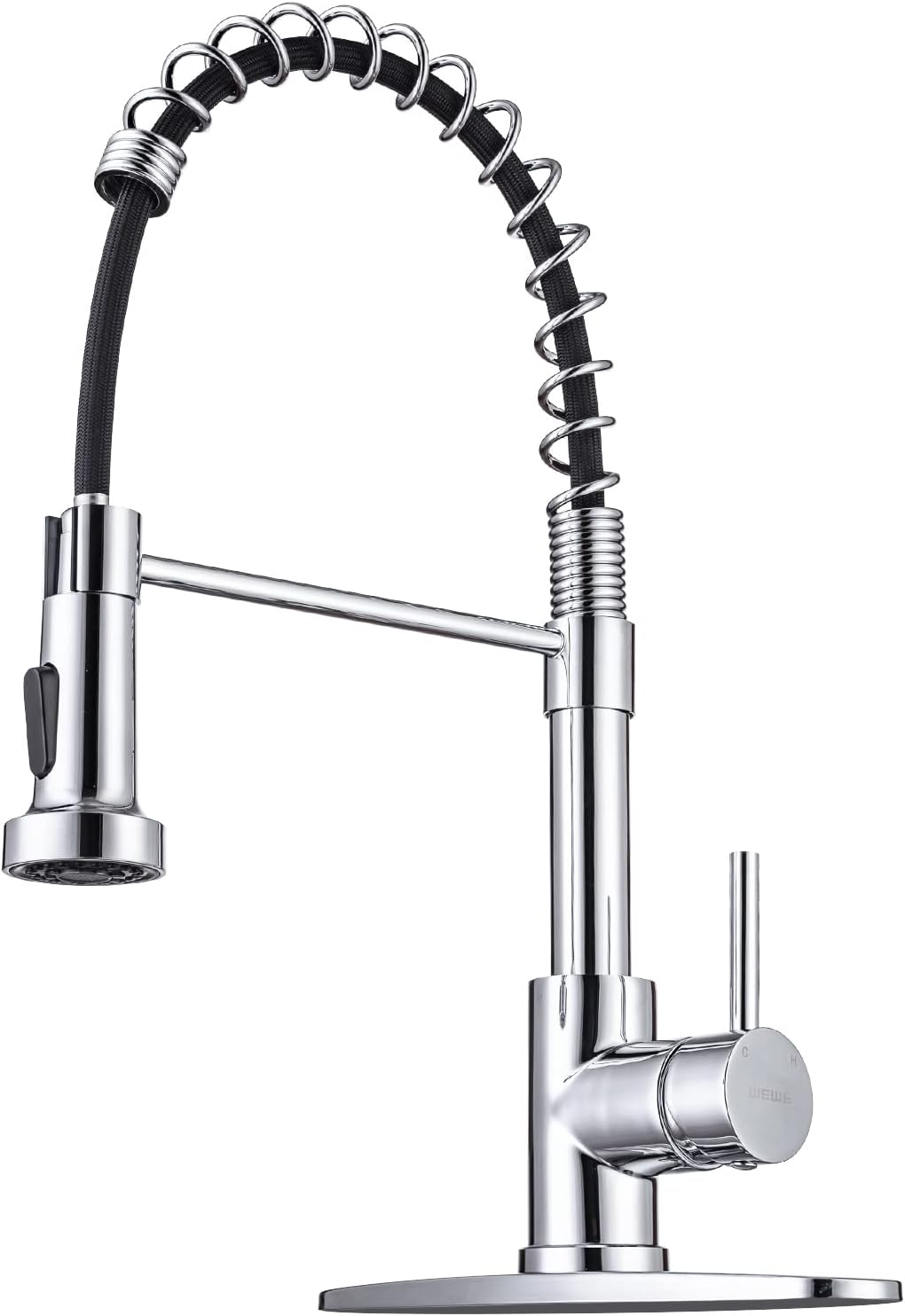 WEWE Drinking Water Faucet for RO System and Bar Sink, Brushed Nickel
